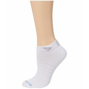 Drymax Hyper Thin Running Mini Crew Socks White MD